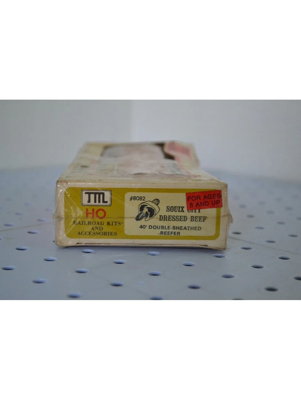 AS IS TRAIN MIN.#8082  Sioux City Beef Co. 40' Wood Reefer #60372 H.O. 1/87